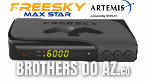 Leia mais sobre o artigo Freesky Max Star Atualização (Artemis) V334 – 12/03/2026